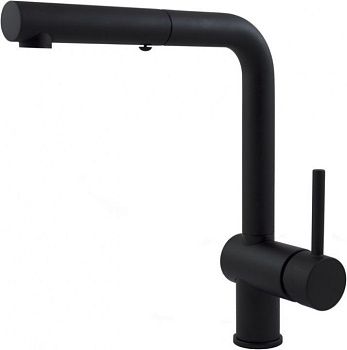 Смеситель для кухни Paffoni Light LIG285NO-MET на мойку черный