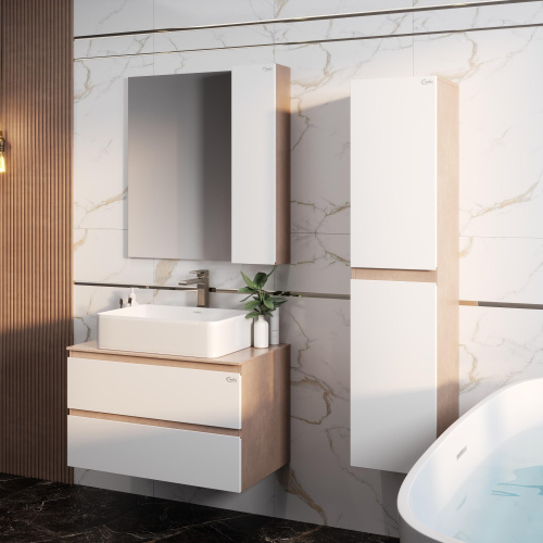 Зеркало-шкаф Onika Алеста 208095 80х15х82 подвесной - фото 4