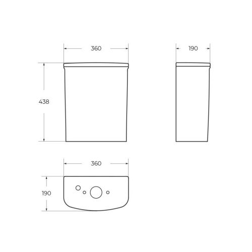 Бачок для унитаза BelBagno Prado BB10150T - фото 2