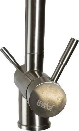 Cмеситель Haiba HB70304-1 на мойку полированная сталь - фото 3