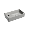 Раковина из сантехнического фарфора Ceramica Nova ELEMENT CN6051RMH 40х20 подвесная цвет черный 1 отверстие под смеситель