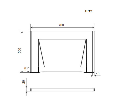Торцевая панель Timo TP12 - фото 2