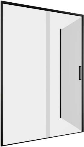 Душевой уголок Aquanet Pleasure Evo AE65-130x90-BT 130х90 стекло прозрачное профиль черный без поддона - фото 3