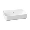 Раковина из сантехнического фарфора Lavinia Boho Bathroom Sink Slim 33311008 60х40 накладная цвет белый 1 отверстие под смеситель