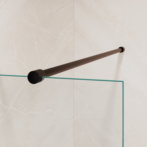 Душевая перегородка RGW Walk In 35101614-11 140х195 стекло прозрачное профиль хром глянцевый - фото 3