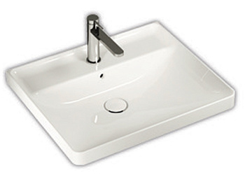 Раковина из санфаянса Hatria CANALGRANDE Y1EJ01 60х50 подвесная цвет белый