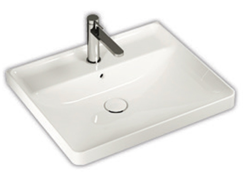 Раковина из санфаянса Hatria CANALGRANDE Y1EJ01 60х50 подвесная цвет белый