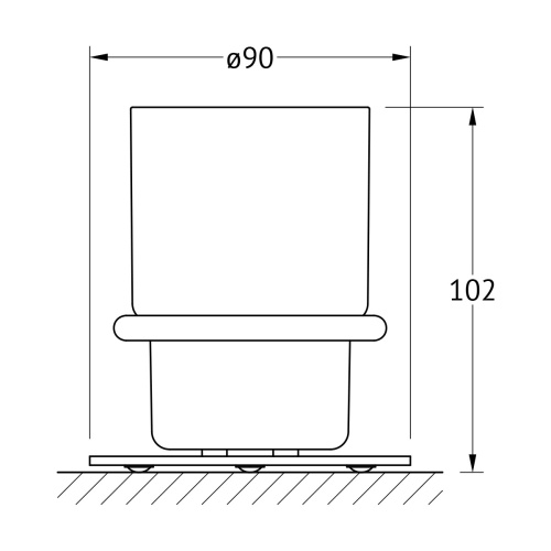 Стакан Artwelle Universell AWE 001 - фото 2