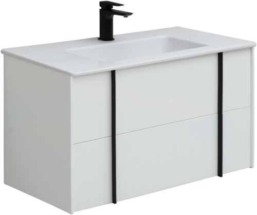 Тумба под раковину Allen Brau Reality 1.32006.WM 90х46х50 подвесная цвет белый