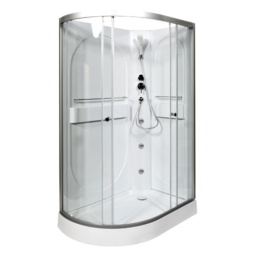 Душевая кабина AvaCan L602RNLED+GM 120х80 асимметричная без крыши ориентация правая - фото 2