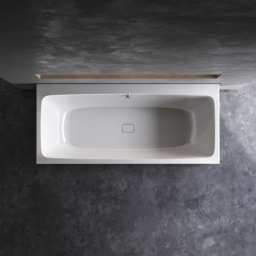 Ванна акриловая Am.Pm Func W84A-160-070W-A 160х70 пристенная прямоугольная без каркаса - фото 3