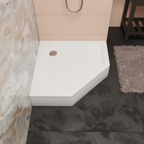 Душевой поддон RGW Acryl 16180588-11 80х80 акрил белый - фото 2