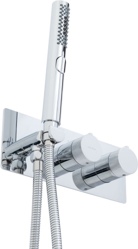 Смеситель для ванны с душем Allen Brau Liberty 5.33009-00 встраиваемый в стену хром - фото 3