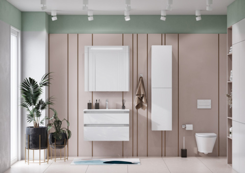 Зеркало-шкаф Roca Victoria Nord ZRU9000033 80х14х81 подвесной цвет белый глянцевый - фото 4