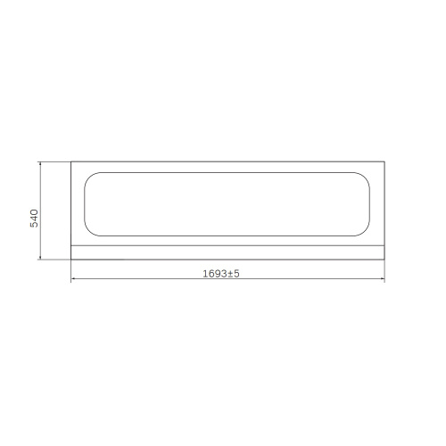 Экран для ванны Am.Pm Like W80A-170-070W-P - фото 4