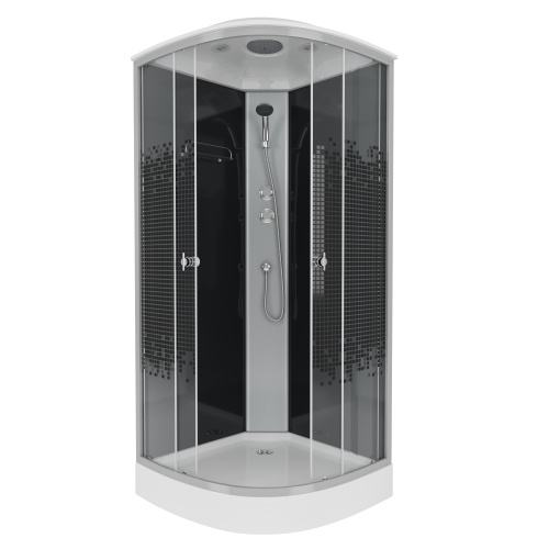 Душевая кабина Niagara Eco 45031453 80х80 четверть круга с крышей ориентация универсальная - фото 2