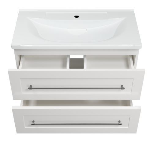 Тумба под раковину Misty Марта П-Мрт09080-011Пр 79х41х52 подвесная - фото 3