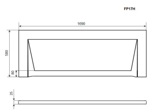 Фронтальная панель Timo FP17H - фото 2