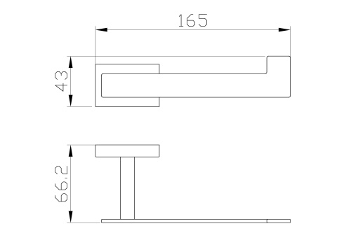 Бумагодержатель Wonzon & Woghand Flat WW-9716 - фото 2