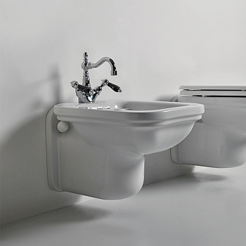 Биде Kerasan Waldorf 4125K1bi/cr*1 подвесное