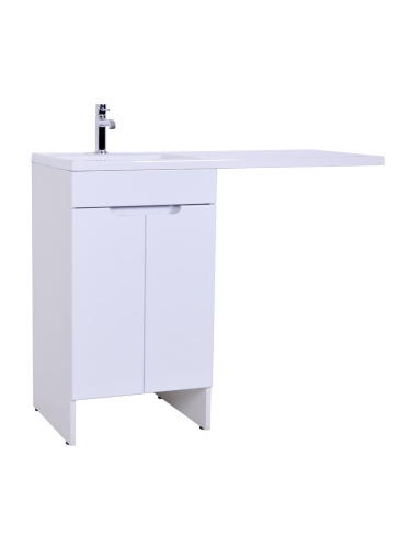 Тумба с раковиной Orange Kandy OPKD-120TUW+RAL 120х49х91 цвет белый - фото 3