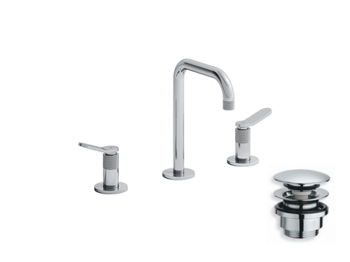 Смеситель Cristina ES20551 на столешницу хром