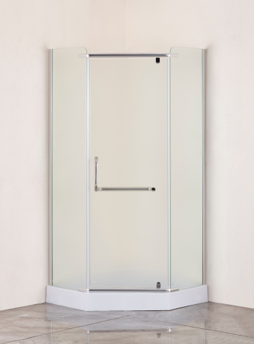 Душевой уголок Taliente TA-09093-1MP 90х90 стекло прозрачное профиль хром глянцевый без поддона - фото 2