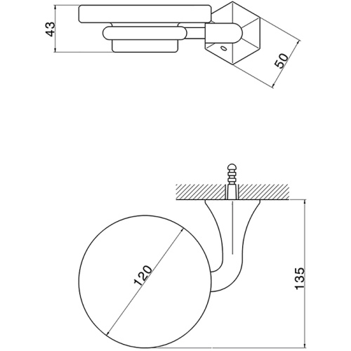 Мыльница Cisal Cherie CE09060024 - фото 2