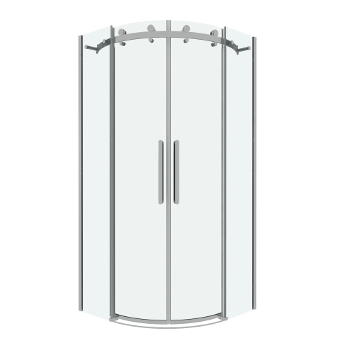 Душевой уголок Grossman Classic 301.K33.04.9090.10.00 90х90 стекло прозрачное профиль хром глянцевый без поддона