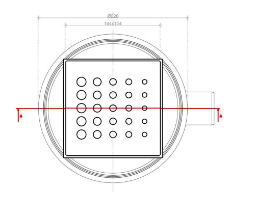 Душевой трап Pestan Confluo Standard Drops 1 Mask 13000072 - фото 2