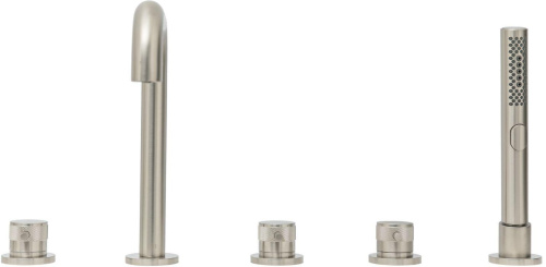 Смеситель Allen Brau Priority 5.31007-BN на борт ванны никель - фото 2