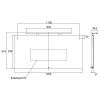 Зеркало с подсветкой Emco Illuminated mirrors 4496 000 10 120х60