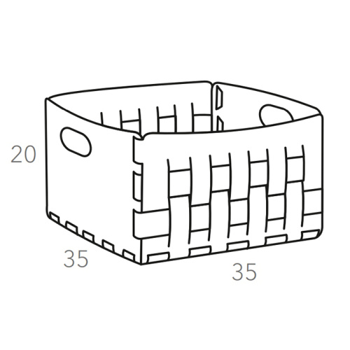 Корзина ADJ Bottega 1045.03/01 - фото 2
