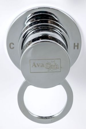 Душевая кабина AvaCan EM4590GM+EL 90х90 четверть круга с крышей ориентация универсальная