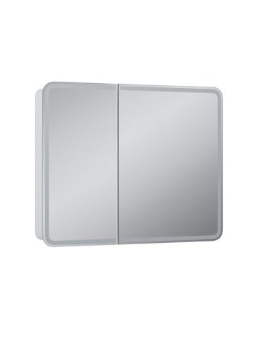 Зеркало-шкаф Континент Elliott МВК031 100х15х80 подвесной цвет белый - фото 3