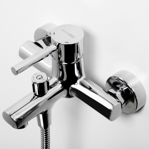 Смеситель для ванны WasserKRAFT Main 4100 4101 настенный хром - фото 2