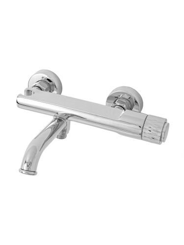 Душевая стойка Orange PURE M02-912cr настенная цвет хром - фото 3