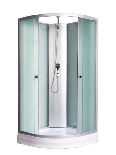 Душевая кабина River NARA Б/К 100/24 MT (10000002998) 100х100 четверть круга без крыши ориентация универсальная - фото 4