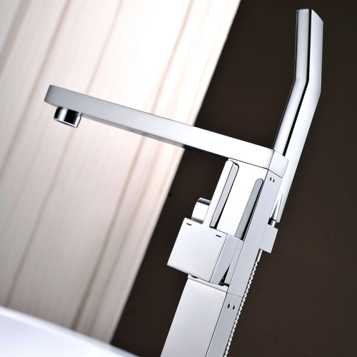 Смеситель Vincea VTF-101CH напольный хром - фото 4