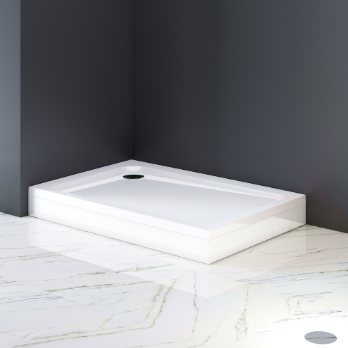 Душевой поддон Am.Pm Gem W90T-404-12080W ABS-пластик белый с каркасом