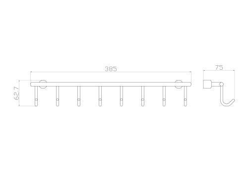 Крючок Wonzon & Woghand WW-9382-8 - фото 2