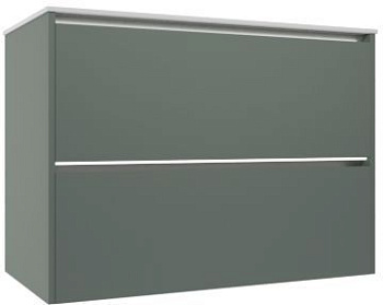 Тумба под раковину Allen Brau Activity 1.34013.CGM 90х46х65 подвесная цвет зеленый