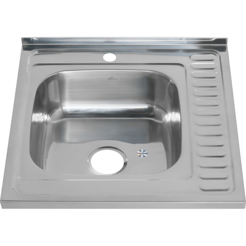 Кухонная мойка Melana 015 t L (*10) 60х60 цвет хром - фото 3