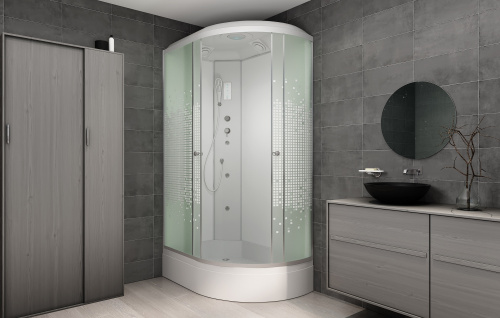 Душевая кабина AvaCan L720LGM+EL 120х80 асимметричная с крышей ориентация левая - фото 3