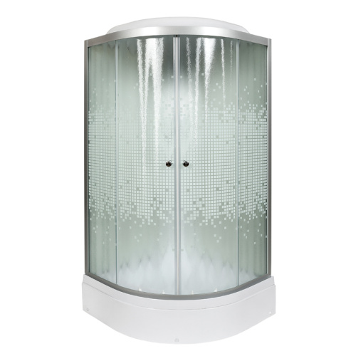 Душевая кабина AvaCan L780 80х80 четверть круга с крышей ориентация универсальная - фото 2