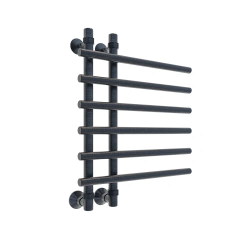 Полотенцесушитель Veconi Tufo T601050GR 50х60 водяной графит