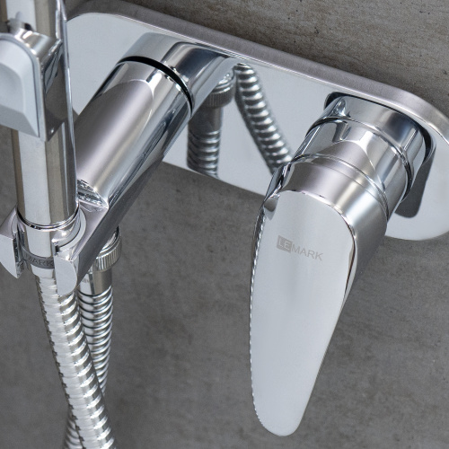 Гигиенический душ со смесителем LeMark Linara LM0419C хром - фото 4