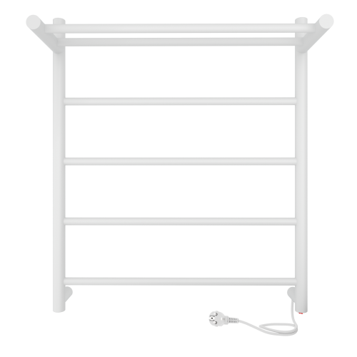 Полотенцесушитель Indigo LINE с полкой LСLE60-50WMPR 53х60 электрический белый матовый - фото 4