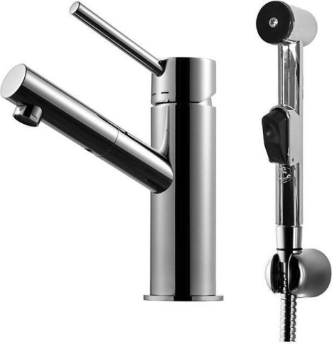 Гигиенический душ со смесителемPaffoni Birillo BI069CRD на раковину хром