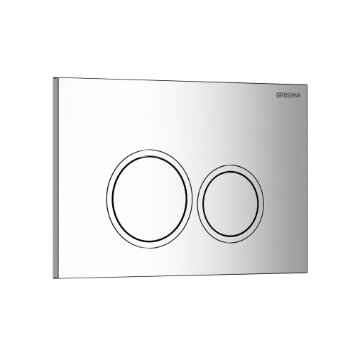 Клавиша смыва механическая Grossman Galaxy 700.K31.01.100.100 цвет хром - фото 2
